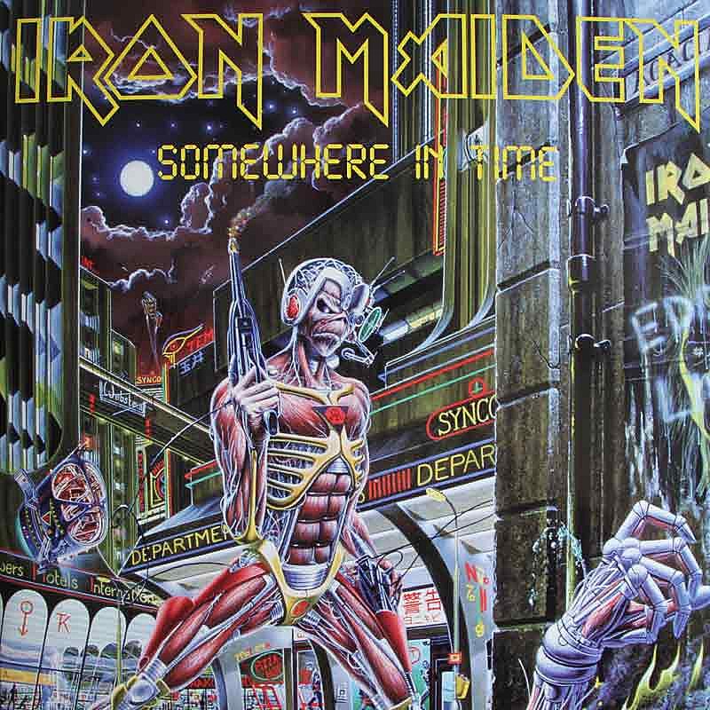 IRON MAIDEN - Somewhere in Time - LP - Vinyl
