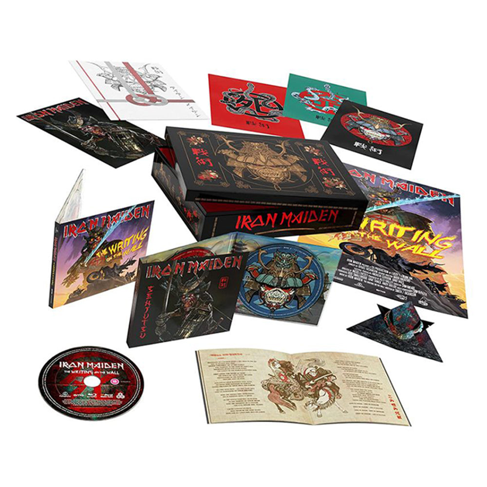 IRON MAIDEN - Senjutsu - CD / Blu Ray / Book / Exclusive Extras - Super Deluxe Boxset