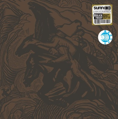 SUNN O))) - Flight Of The Behemoth - 2LP - Limited Gold With Black Splatter Vinyl [BF2020-NOV27]
