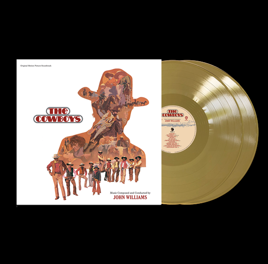 JOHN WILLIAMS - The Cowboys - Original Soundtrack [BLACK FRIDAY 2022] - 2LP - Gold Vinyl