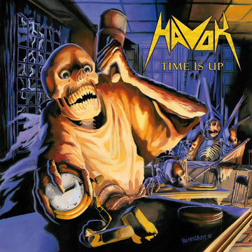 HAVOK - Time Is Up - LP - Limited Black/Blue White & Yellow Swirl Vinyl