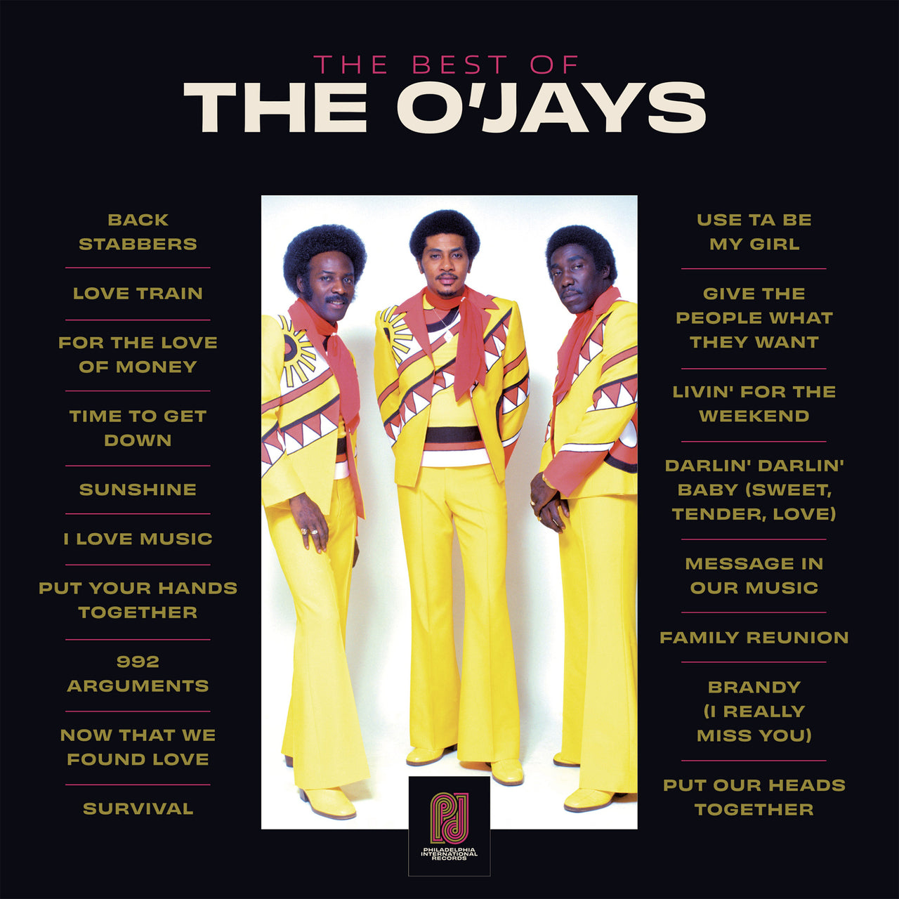 THE O'JAYS - The Best Of - 2LP - Vinyl