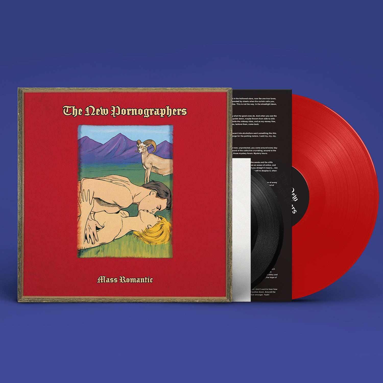 THE NEW PORNOGRAPHERS - Mass Romantic (Matador Revisionist History Ed.)- LP + Bonus 7" - Red Vinyl