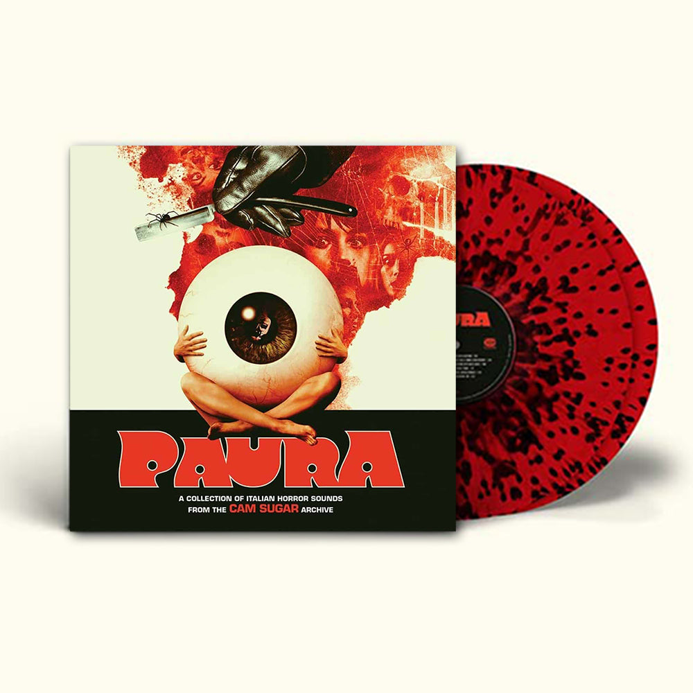 VARIOUS - Paura (A Collection Of Italian Horror Sounds From The CAM Sugar Archives) - 2LP - Red Splatter Vinyl