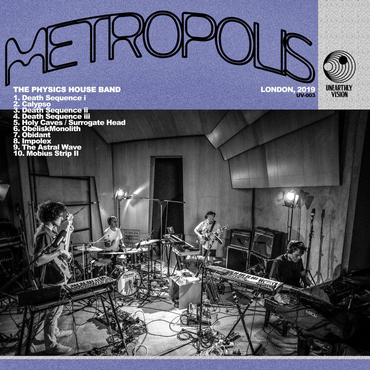 PHYSICS HOUSE BAND - Metropolis - LP - Purple 180g Vinyl