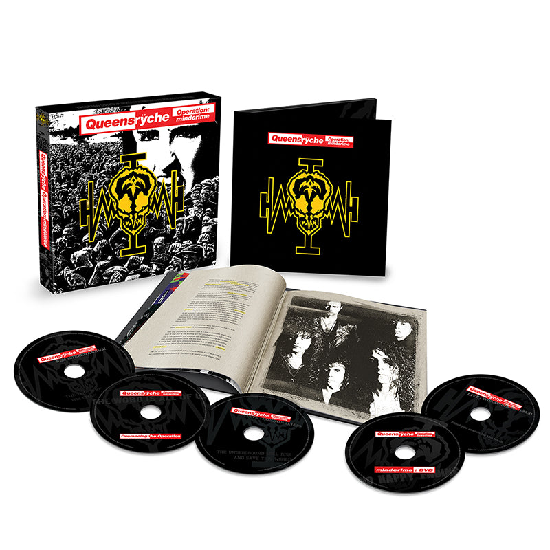 QUEENSRYCHE - Operation: Mindcrime - 4CD/DVD - Deluxe Edition