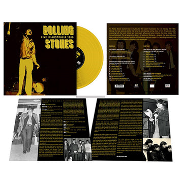 THE ROLLING STONES - Live In Australia 1966 - LP - Limited 180g Yellow Vinyl