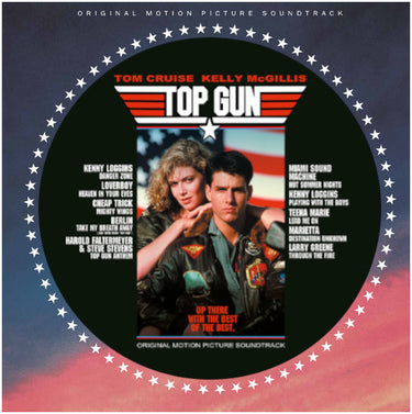 VARIOUS - TOP GUN - LP - Limited Picture Disc