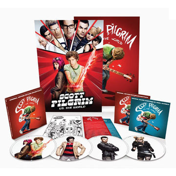 VARIOUS - Scott Pilgrim vs The World (Seven Evil Exes Limited Deluxe Edition O.S.T.) - 4LP - Picture Disc Vinyl Boxset