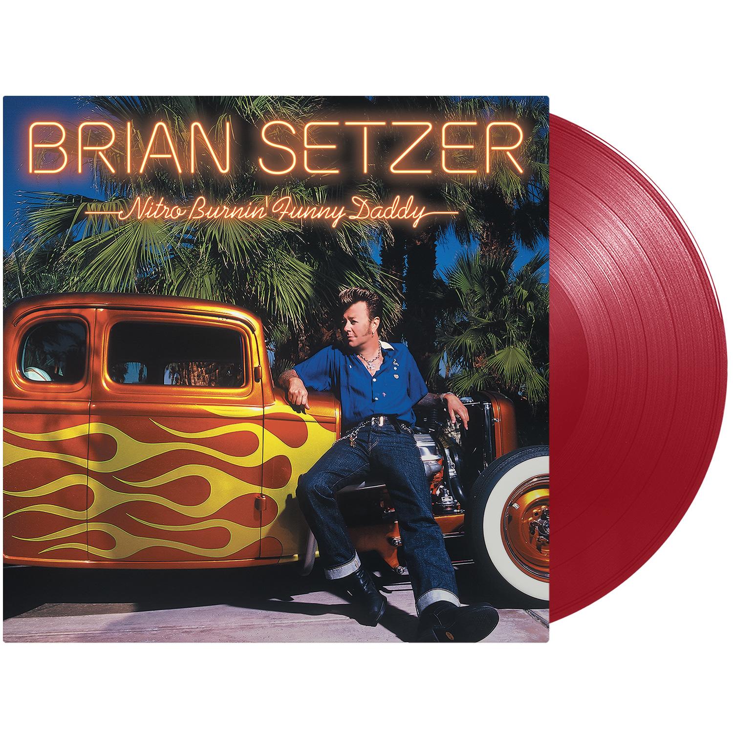 BRIAN SETZER - Nitro Burnin' Funny Daddy - LP - 180g Transparent Red Vinyl