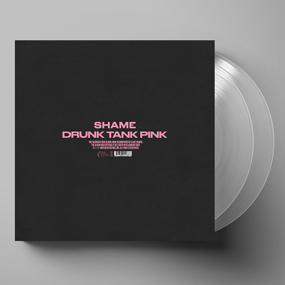 SHAME - Drunk Tank Pink (Deluxe Ed.) - 2LP - Crystal Clear Vinyl