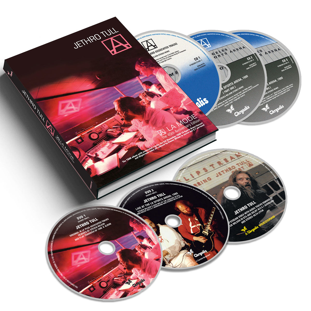 JETHRO TULL - A (A La Mode) : The 40th Anniversary Edition - 3CD/3DVD - Deluxe Edition