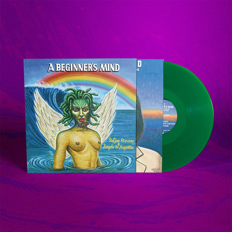 SUFJAN STEVENS & ANGELO DE AUGUSTINE - A Beginner's Mind - LP - Green Vinyl