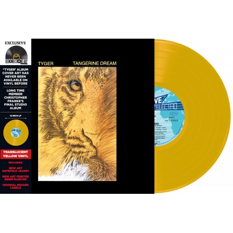 TANGERINE DREAM - Tyger - LP - Limited Yellow Vinyl [RSD2020-AUG29]