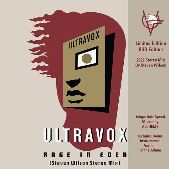 ULTRAVOX - Rage In Eden (Steven Wilson Stereo Mix) [BLACK FRIDAY 2022] - 2LP - Vinyl [NOV 25]