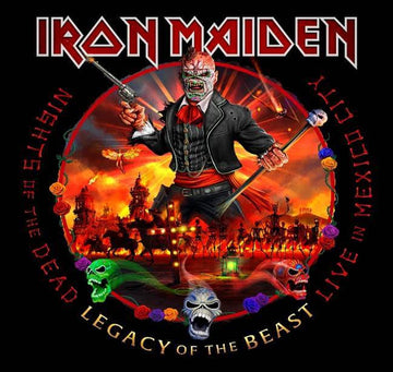 IRON MAIDEN - Nights Of The Dead: Legacy Of The Beast (Live in Mexico City) - 3LP - 180g Vinyl