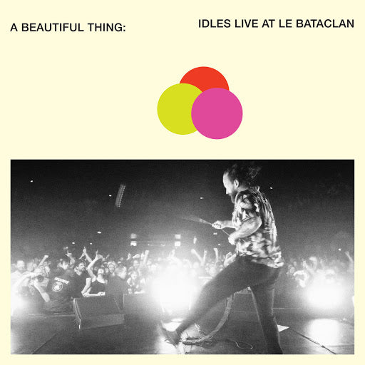 IDLES - A Beautiful Thing: IDLES Live at Le Bataclan - 2LP - Neon Clear Orange Vinyl
