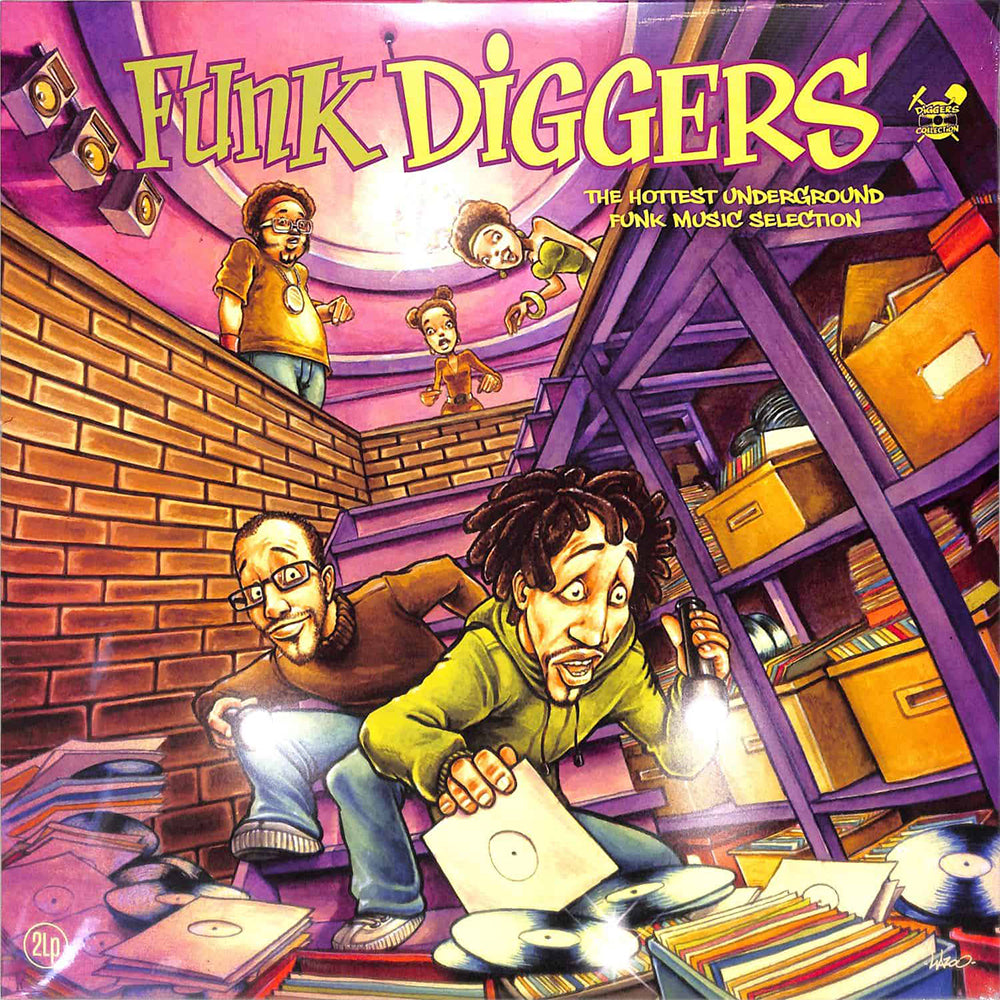 VARIOUS ARTISTS - Funk Diggers - 2LP - Vinyl