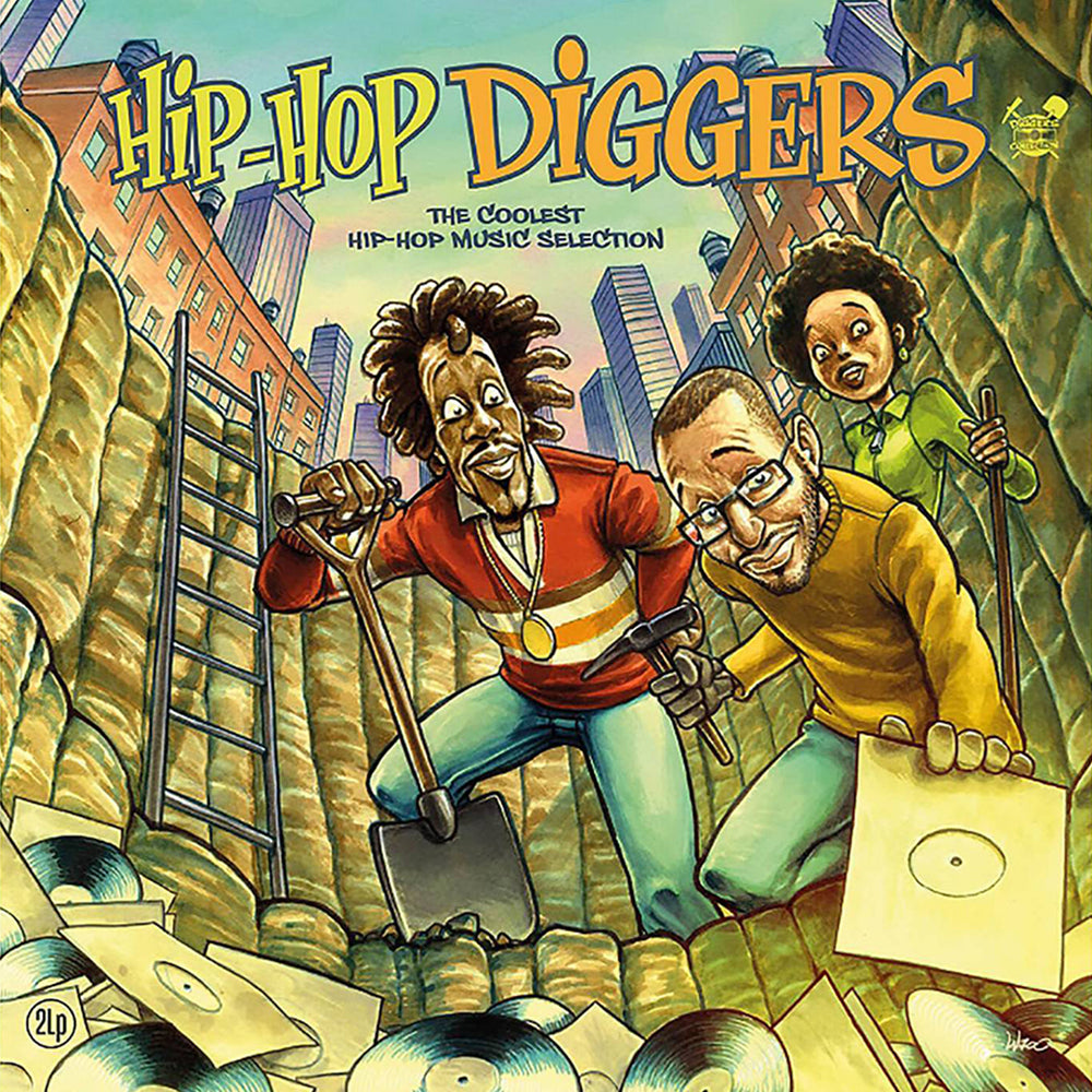 VARIOUS ARTISTS - Hip-Hop Diggers - 2LP - Vinyl