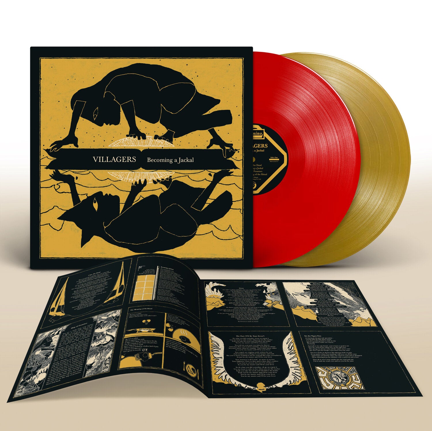 VILLAGERS - Becoming A Jackal - 2LP Limited Red / Gold Vinyl [RSD2020-AUG29]