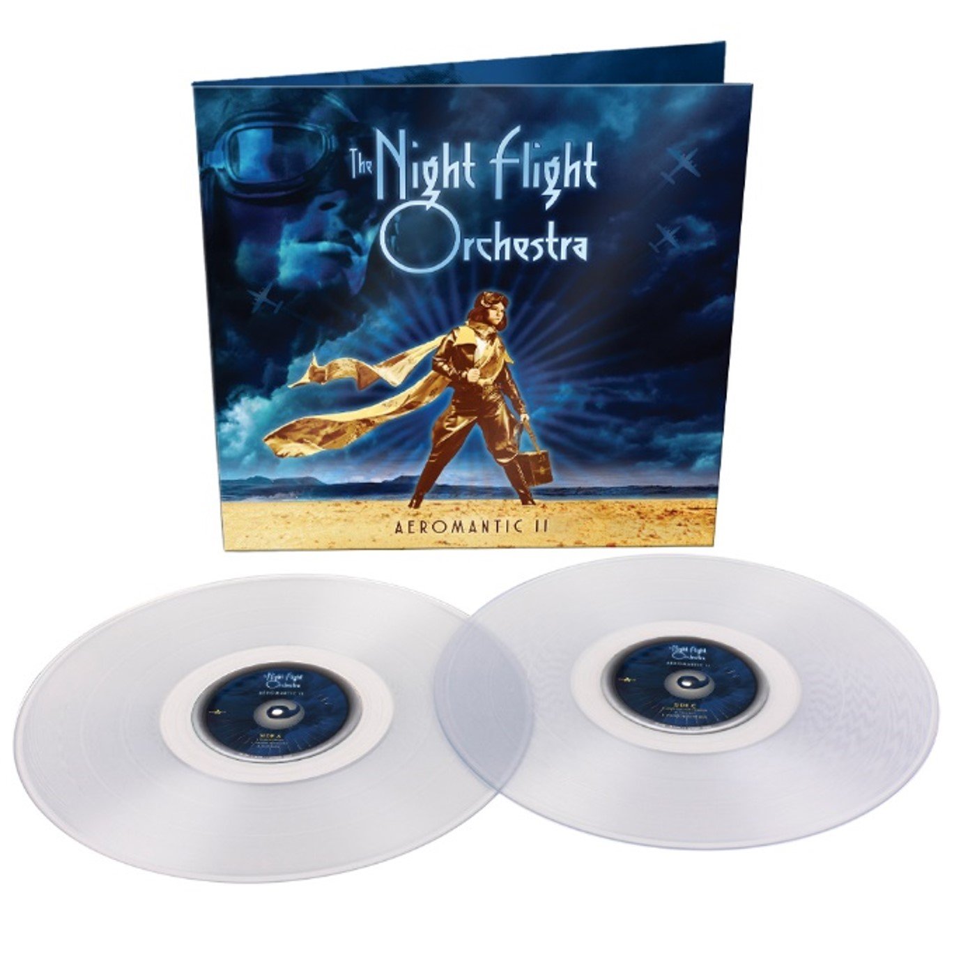 THE NIGHT FLIGHT ORCHESTRA - Aeromantic II - 2LP - Clear Vinyl